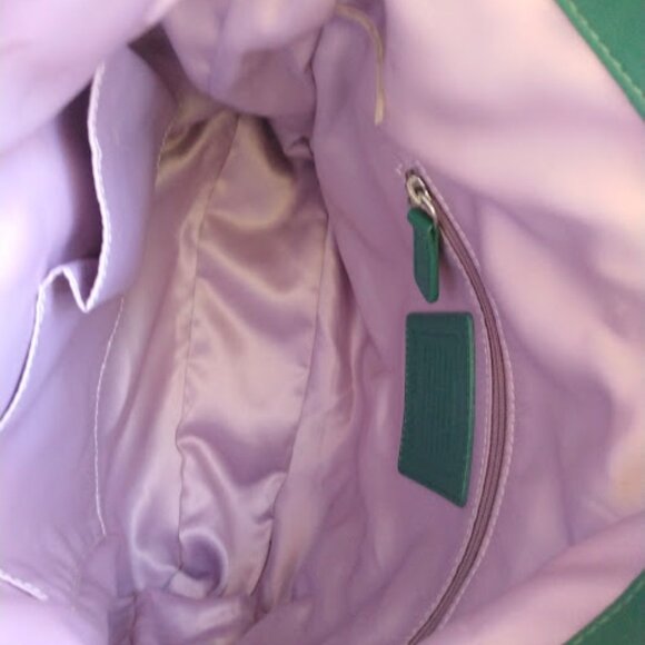 Coach Ashley Opt Art Hippie Tan and Green Convertible Crossbody - Picture 16 of 16